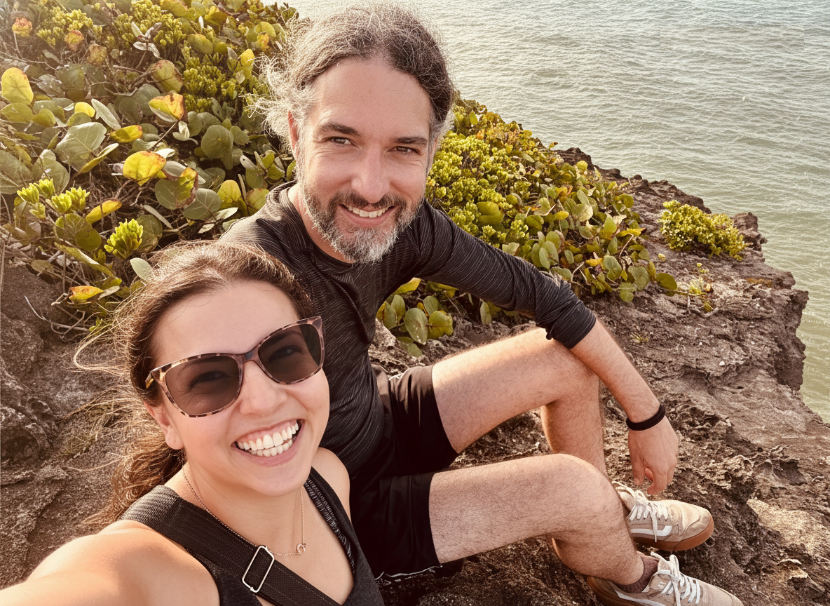 Founder Chris Soto and Operations Elise Lorenzo